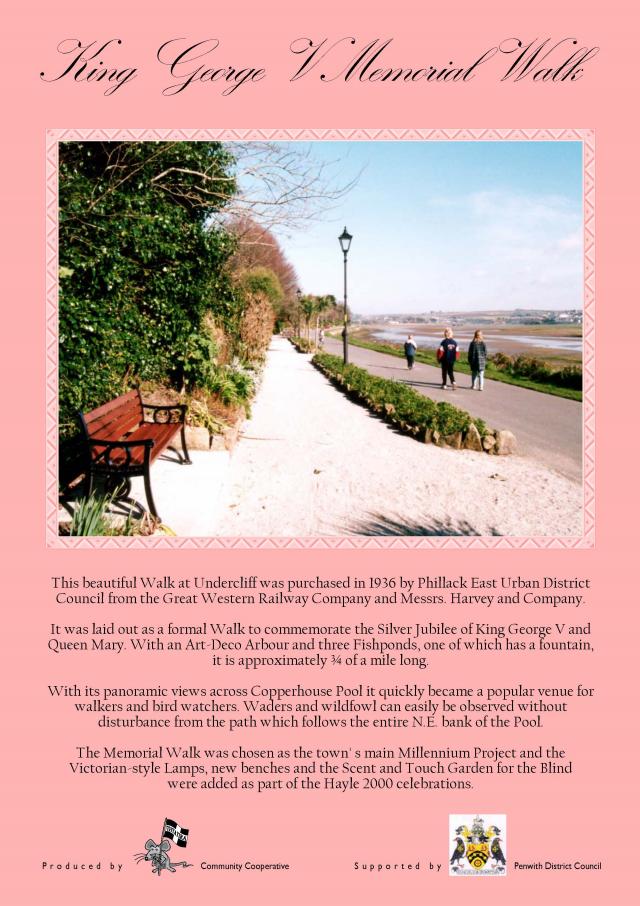 Survey - King George V Memorial Walk Survey - King George V Memorial Walk